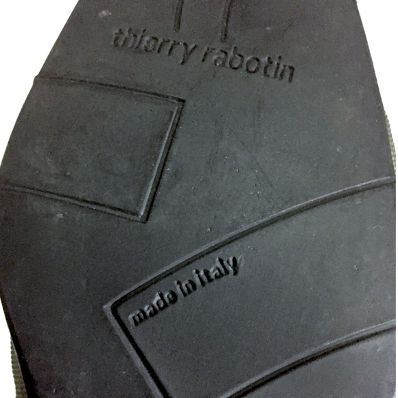 Thierry Rabotin - Green Slip-On Canvas Wedges - Picture 2 of 8